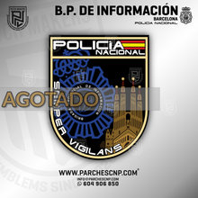Cargar imagen en el visor de la galería, PARCHE DE BRAZO DE LA BRIGADA PROVINCIAL DE INFORMACIÓN DE BARCELONA (ANTIGUO)
