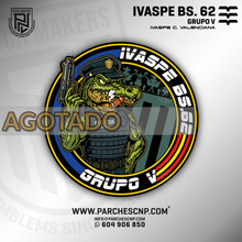 Cargar imagen en el visor de la galería, EMBLEMA CONMEMORATIVO IVASPE BS-62 GRUPO V
