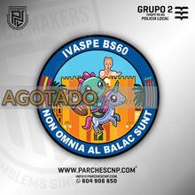 Cargar imagen en el visor de la galería, EMBLEMA CONMEMORATIVO IVASPE BS-60 GRUPO II
