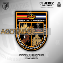 Cargar imagen en el visor de la galería, EMBLEMA CONMEMORATIVO PRÁCTICAS XL  - COMISARÍA DE JEREZ DE LA FRONTERA
