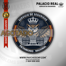 Cargar imagen en el visor de la galería, EMBLEMA SERVICIO DE SEGURIDAD - PALACIO REAL - PATRIMONIO NACIONAL
