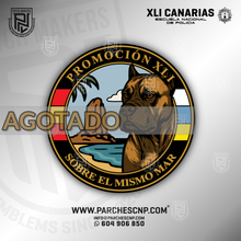 Cargar imagen en el visor de la galería, EMBLEMA PROVINCIA DE CANARIAS PROMOCIÓN XLI E.B. POLICÍA NACIONAL
