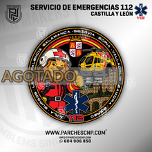 Cargar imagen en el visor de la galería, EMBLEMA EMERGENCIAS 112 CYL - HELICÓPTEROS

