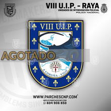 Cargar imagen en el visor de la galería, EMBLEMA BRAZO VIII U.I.P. RAYA - A CORUÑA - VIGO
