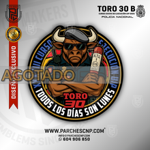 Cargar imagen en el visor de la galería, EMBLEMA TORO 30 - CURSO XXXVIII UIP - 2025 TURNO B
