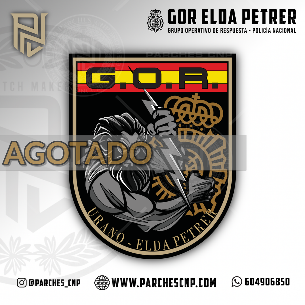 EMBLEMA GRUPO OPERATIVO DE RESPUESTA DE ELDA PETRER