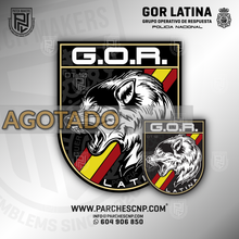 Cargar imagen en el visor de la galería, PARCHE DE BRAZO DEL G.O.R. DE LATINA (MADRID)

