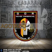 Cargar imagen en el visor de la galería, EMBLEMA G.O.R. CARABANCHEL NOCHES
