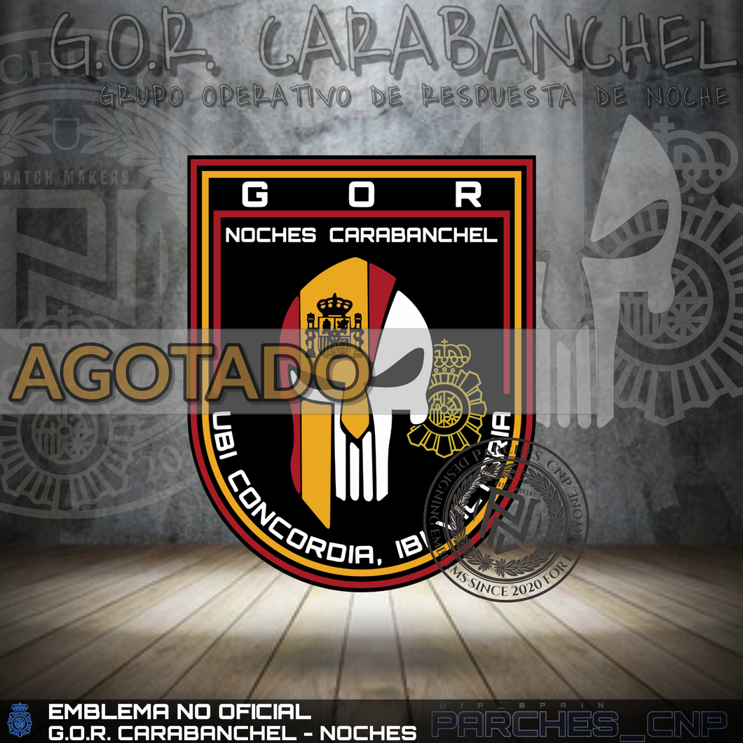 EMBLEMA G.O.R. CARABANCHEL NOCHES