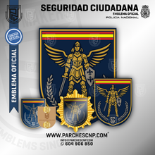 Cargar imagen en el visor de la galería, EMBLEMA OFICIAL DE SEGURIDAD CIUDADANA POLICIA NACIONAL
