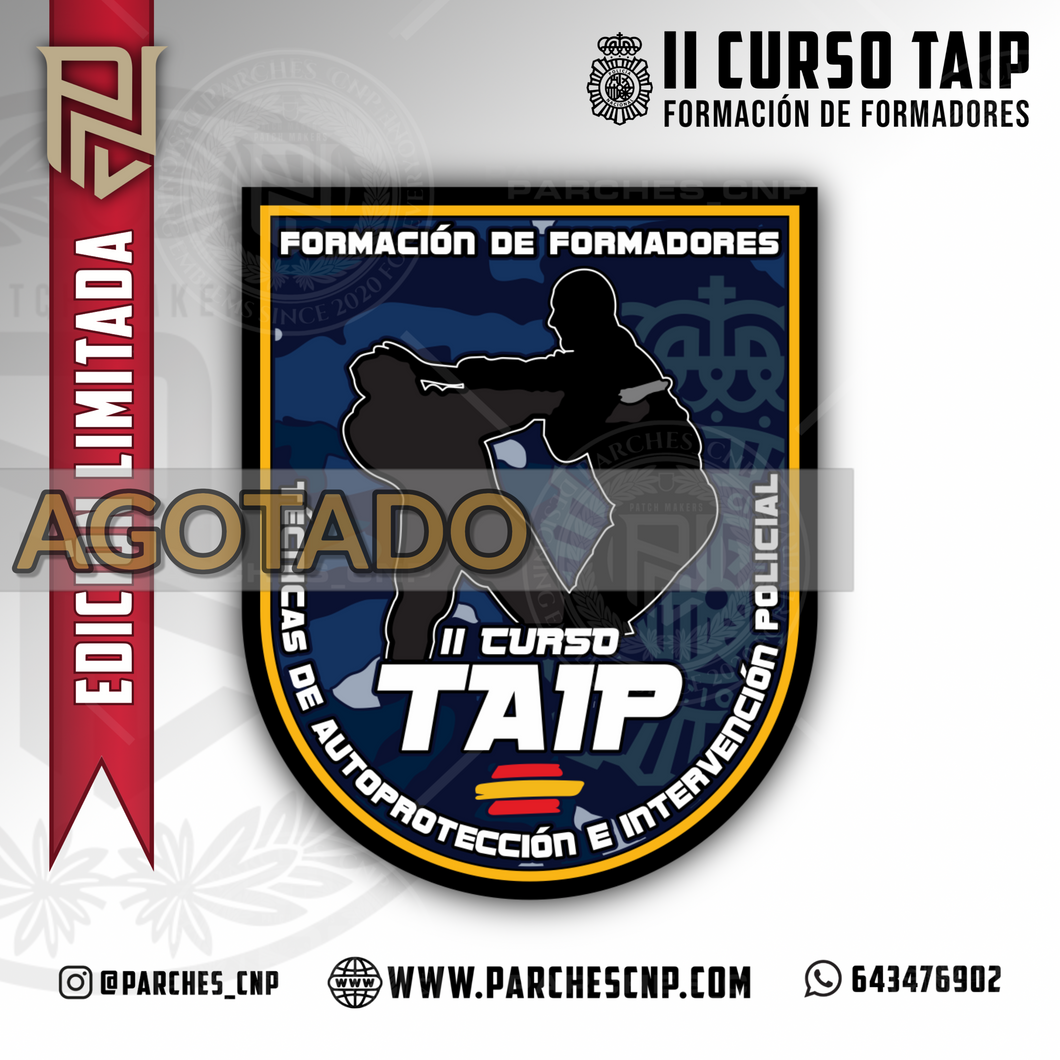 EMBLEMA II CURSO TAIP - TÉCNICAS DE AUTOPROTECCIÓN E INTERVENCIÓN POLICIAL (FORMACIÓN DE FORMADORES)