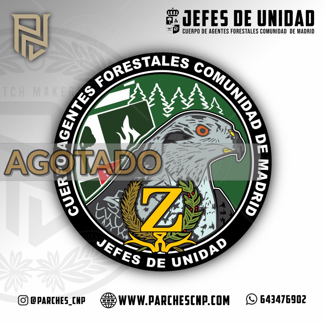 CUERPO AGENTES FORESTALES COMUNIDAD DE  MADRID - JEFES DE UNIDAD