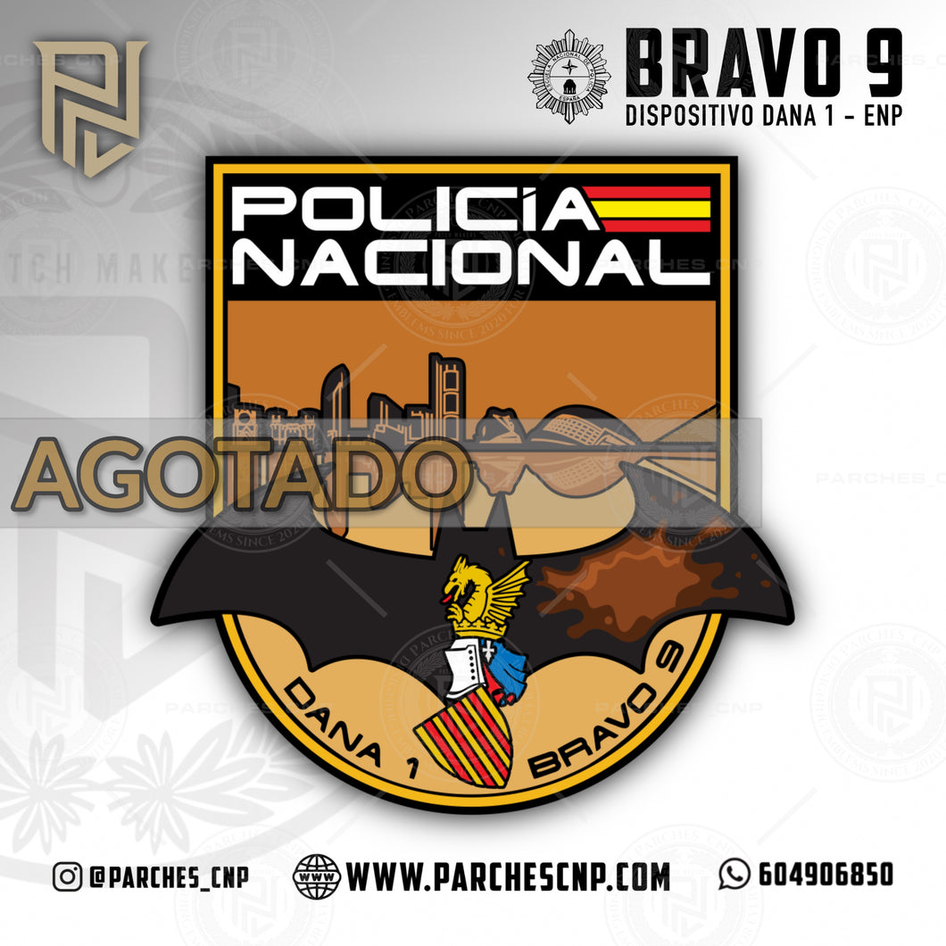 EMBLEMA CONMEMORATIVO OPERACIÓN DANA - DANA 1 BRAVO 9