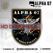 Cargar imagen en el visor de la galería, EMBLEMA PROMOCIÓ XXXVIII MOSSOS D´ESQUADRA SECC ALPHA 07 AÑO 2024
