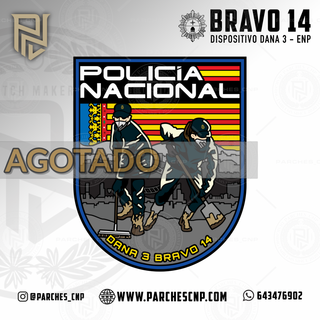 EMBLEMA CONMEMORATIVO OPERACIÓN DANA - DANA 3 BRAVO 14