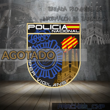 Cargar imagen en el visor de la galería, PARCHE DE BRAZO DE LA BRIGADA PROVINCIAL DE INFORMACIÓN DE BARCELONA
