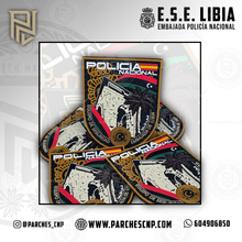 Cargar imagen en el visor de la galería, EMBLEMA EQUIPO DE SEGURIDAD EMBAJADA DE LIBIA
