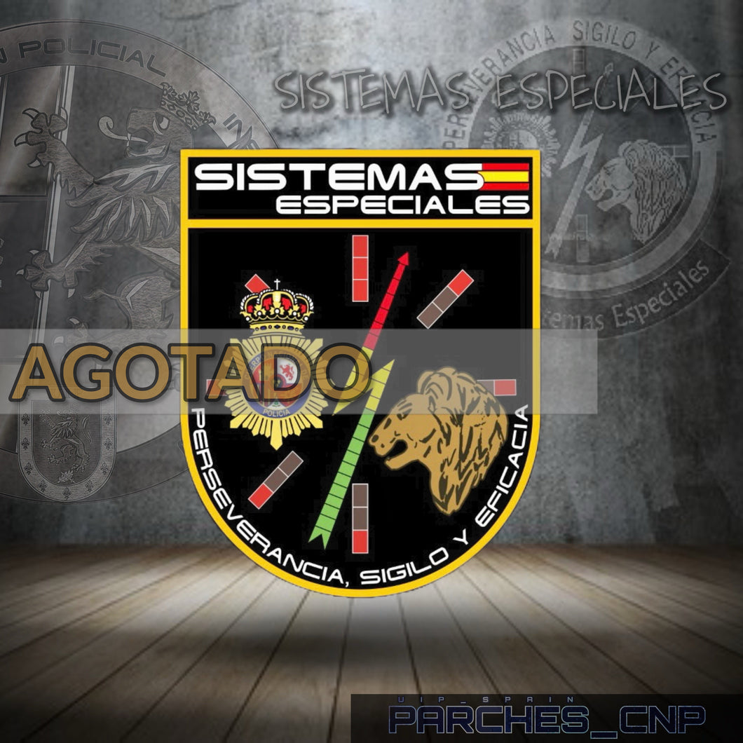 PARCHE DE BRAZO DE LA UNIDAD DE SISTEMAS ESPECIALES