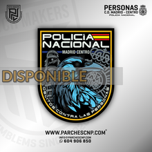 Cargar imagen en el visor de la galería, EMBLEMA GRUPO CONTRA LAS PERSONAS - PJ - MADRID CENTRO
