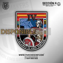 Cargar imagen en el visor de la galería, EMBLEMA CONMEMORATIVO SECCIÓN 04 P.N. E.B. PROMOCIÓN XL
