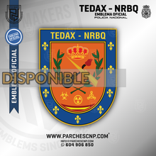 Cargar imagen en el visor de la galería, EMBLEMA OFICIAL TEDAX - NRBQ POLICÍA NACIONAL
