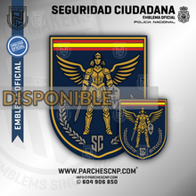 Cargar imagen en el visor de la galería, EMBLEMA OFICIAL DE SEGURIDAD CIUDADANA POLICIA NACIONAL
