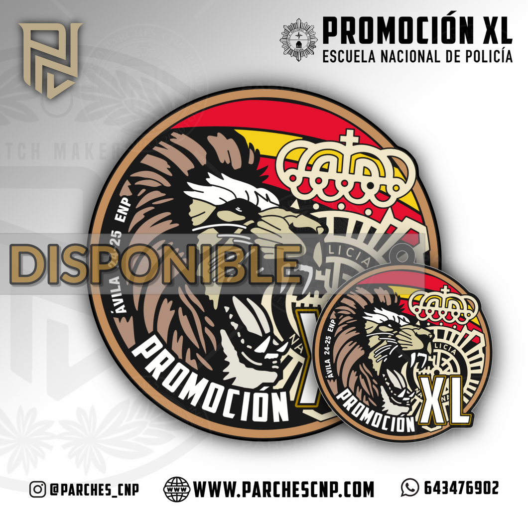 EMBLEMA CONMEMORATIVO P.N. E.B. PROMOCIÓN XL