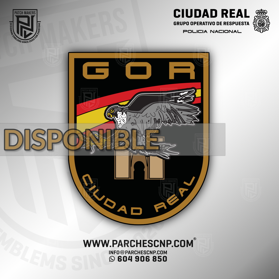 EMBLEMA DE BRAZO G.O.R. CIUDAD REAL