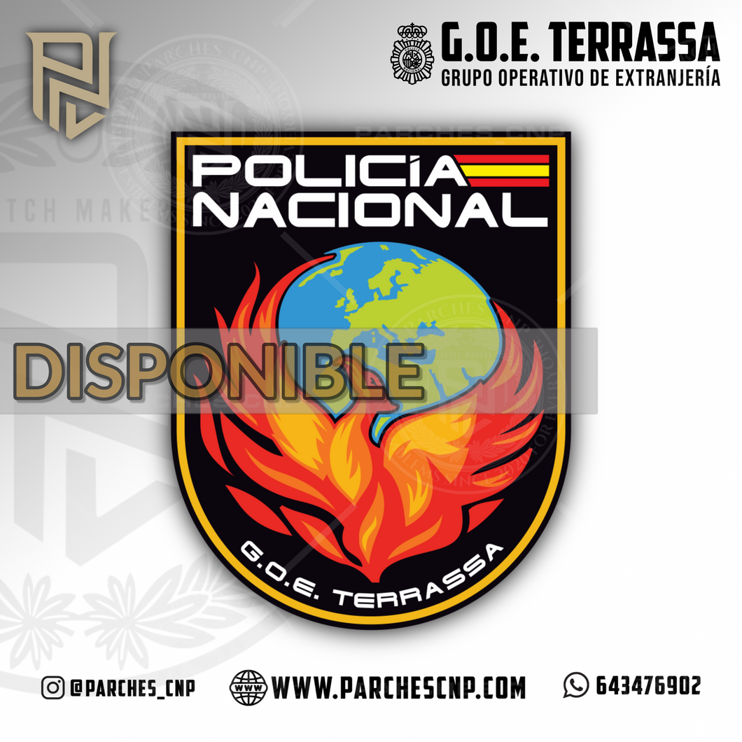 EMBLEMA BRAZO GOE TARRASSA