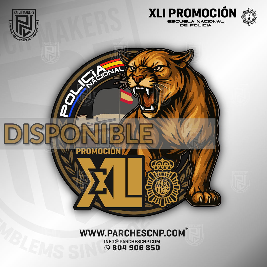 EMBLEMA PROMOCIÓN XLI E.B. POLICÍA NACIONAL 2025-26