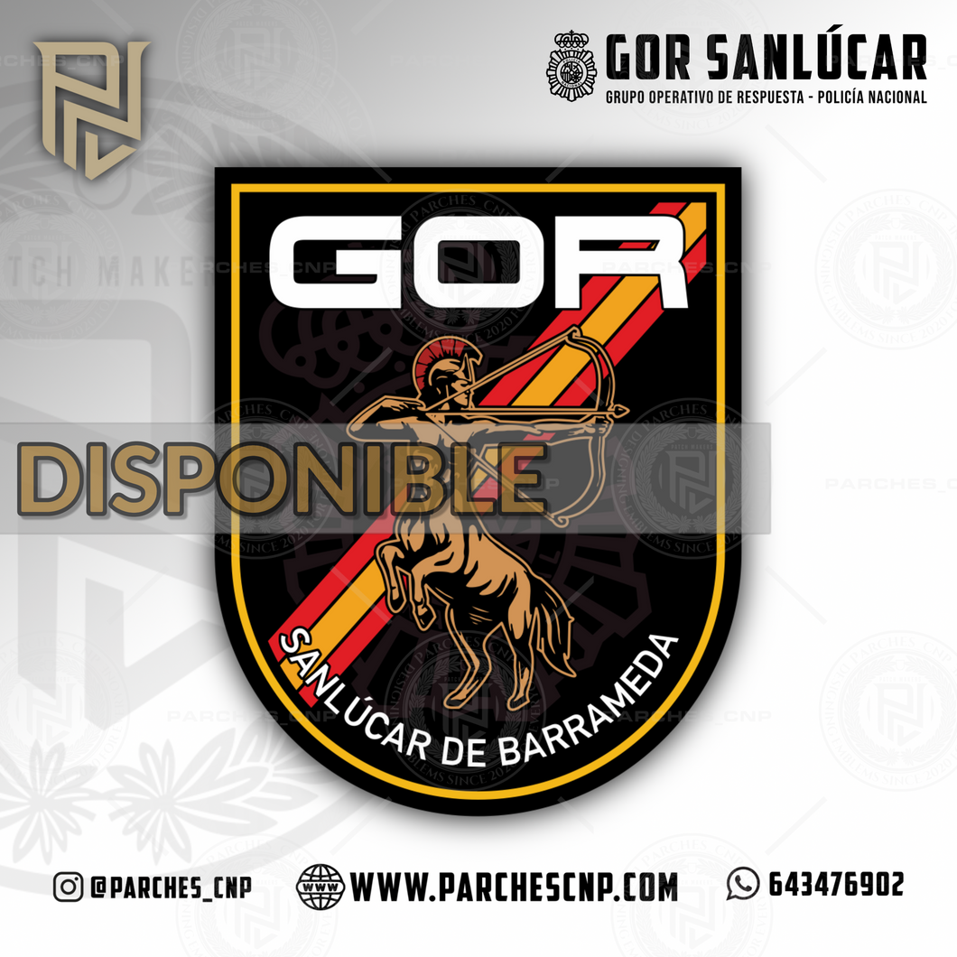 EMBLEMA BRAZO G.O.R. SANLUCAR DE BARRAMEDA