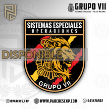 Cargar imagen en el visor de la galería, EMBLEMA SISTEMAS ESPECIALES - OPERACIONES GRUPO VII
