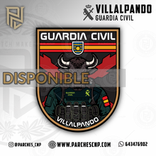 Cargar imagen en el visor de la galería, EMBLEMA GUARDIA CIVIL PUESTO DE VILLALPANDO (ZAMORA)
