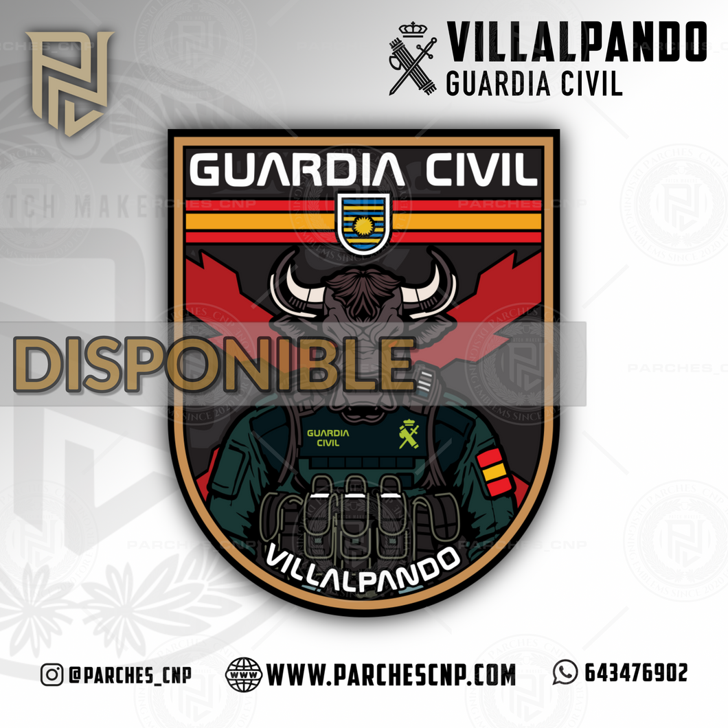 EMBLEMA GUARDIA CIVIL PUESTO DE VILLALPANDO (ZAMORA)