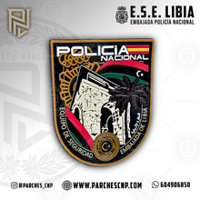 Cargar imagen en el visor de la galería, EMBLEMA EQUIPO DE SEGURIDAD EMBAJADA DE LIBIA
