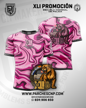 Cargar imagen en el visor de la galería, CAMISETA PROMOCIÓN XLI E.B. POLICÍA NACIONAL 2025-26 EDICIÓN LIMITADA CONTRA EL CÁNCER
