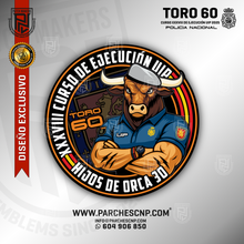 Cargar imagen en el visor de la galería, EMBLEMA TORO 60 - CURSO XXXVIII UIP - 2025
