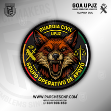 Cargar imagen en el visor de la galería, EMBLEMA DEL GRUPO OPERATIVO DE APOYO - UPJZ - GUARDIA CIVIL
