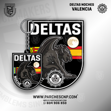 Cargar imagen en el visor de la galería, EMBLEMA POLICIA LOCAL DE VALENCIA - GRUPO NOCHE - DELTAS
