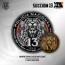 Cargar imagen en el visor de la galería, EMBLEMA SECCIÓN 13 XLII E.B. -  POLICÍA NACIONAL 2026/27
