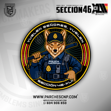 Cargar imagen en el visor de la galería, EMBLEMA SECCIÓN 46 XLII E.B. -  POLICÍA NACIONAL 2026/27
