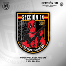 Cargar imagen en el visor de la galería, EMBLEMA SECCIÓN 14 PROMOCIÓN XLI - E.B. POLICÍA NACIONAL 2025-26
