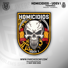 Cargar imagen en el visor de la galería, EMBLEMA HOMICIDIOS - UDEV I - FUENGIROLA
