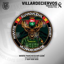 Cargar imagen en el visor de la galería, EMBLEMA GUARDIA CIVIL DEL PUESTO DE VILLARDECIERVOS
