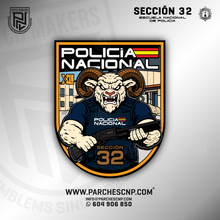 Cargar imagen en el visor de la galería, EMBLEMA SECCIÓN 32 PROMOCIÓN XLI - E.B. POLICÍA NACIONAL 2025-26
