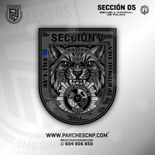 Cargar imagen en el visor de la galería, EMBLEMA SECCIÓN 05 PROMOCIÓN XLI - E.B. POLICÍA NACIONAL 2025-26
