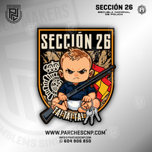 Cargar imagen en el visor de la galería, EMBLEMA SECCIÓN 26 PROMOCIÓN XLI - E.B. POLICÍA NACIONAL 2025-26
