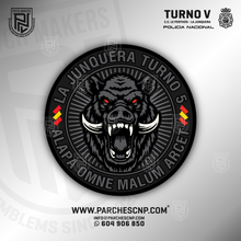 Cargar imagen en el visor de la galería, EMBLEMA UNIDAD EXTRANJERÍA Y DOCUMENTACIÓN DE LA JONQUERA - TURNO V
