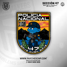 Cargar imagen en el visor de la galería, EMBLEMA SECCIÓN 47 PROMOCIÓN XLI - E.B. POLICÍA NACIONAL 2025-26
