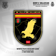 Cargar imagen en el visor de la galería, EMBLEMA DE BRAZO VILLA DE VALLECAS
